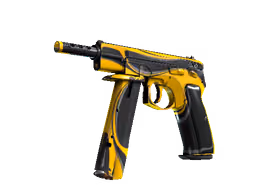 CZ75-Auto | Yellow Jacket (Well-Worn)