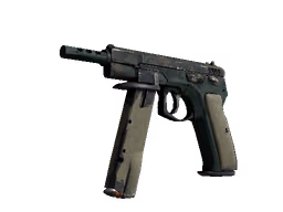 CZ75-Auto | Green Plaid (Battle-Scarred)