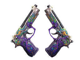 Dual Berettas | Flora Carnivora (Minimal Wear)