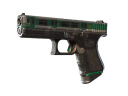 Glock-18 | Green Line (Battle-Scarred)