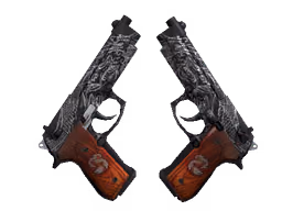Dual Berettas | Dualing Dragons (Minimal Wear)
